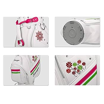 【極美品】ホワイトゴルフバッグ Wマーク付き 極美品】ホワイトゴルフバッグ Wマーク付き 特価】【早い者勝ち